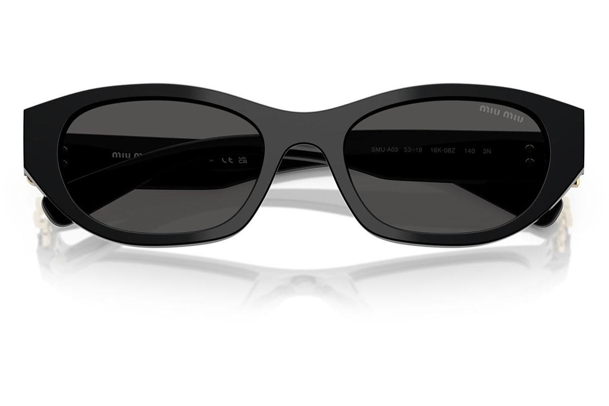 Miu Miu MU A03S (16K08Z) 53 | Kadın Siyah Güneş Gözlüğü