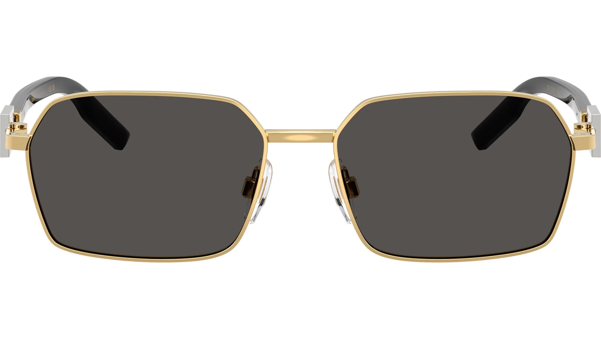 Dolce & Gabbana DG2316 (02/87) 56 | Unisex Altın Güneş Gözlüğü