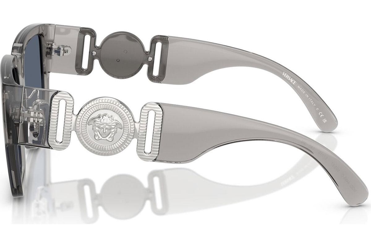 Versace VE4483D (593/87) 57 | Unisex Gri Güneş Gözlüğü