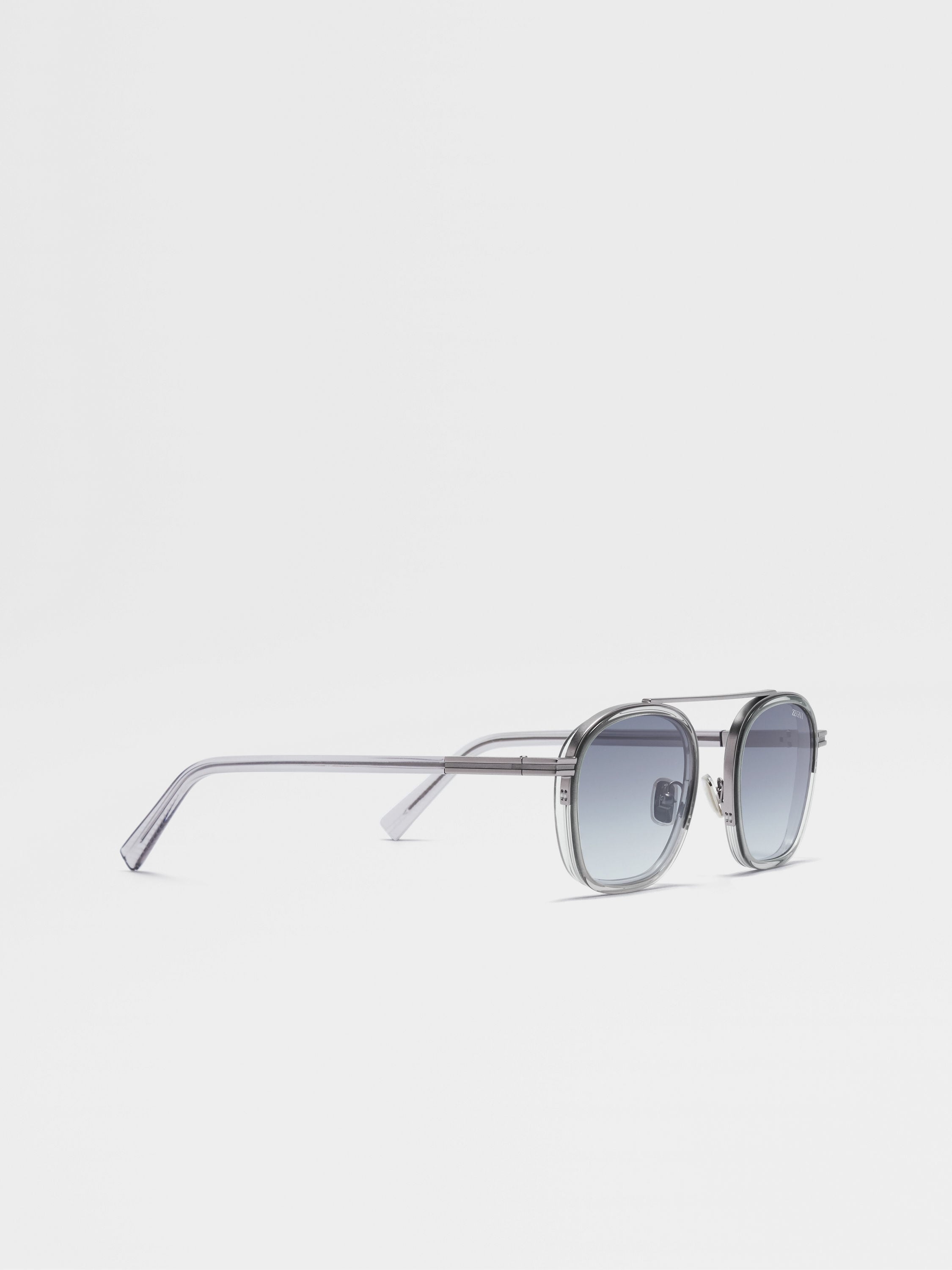 Ermenegildo Zegna (EZ0231-20B) 51 | Unisex Gri Güneş Gözlüğü - MAX 