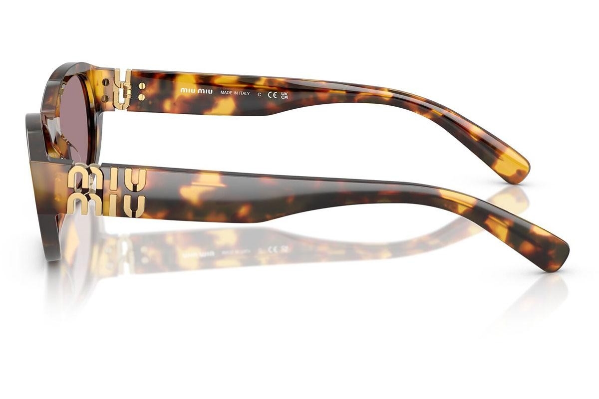 Miu Miu MU A03S (14L20I) 53 | Kadın Kahverengi Güneş Gözlüğü