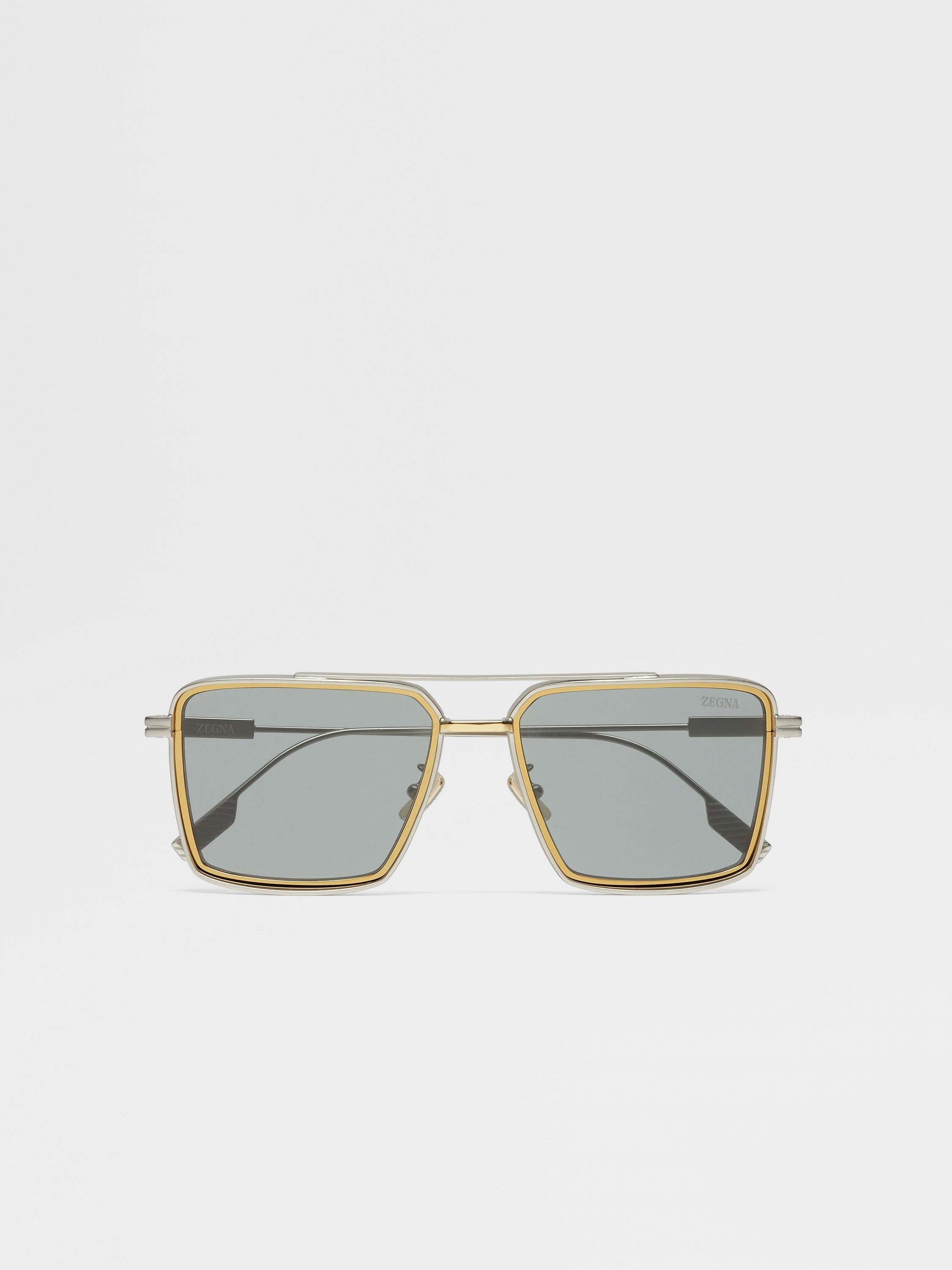 Ermenegildo Zegna (EZ0257-17A) 56 | Unisex Gri Güneş Gözlüğü