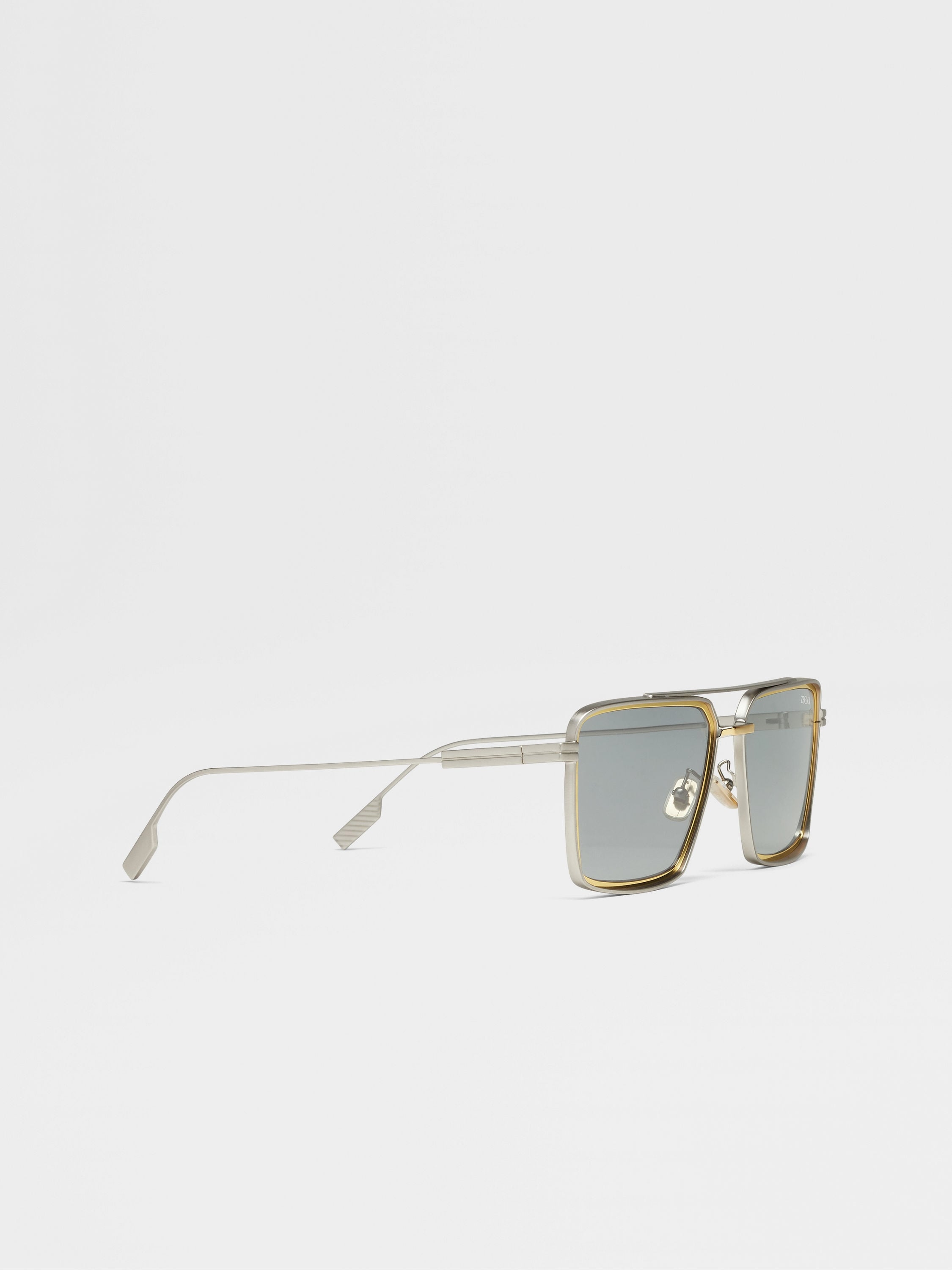 Ermenegildo Zegna (EZ0257-17A) 56 | Unisex Gri Güneş Gözlüğü