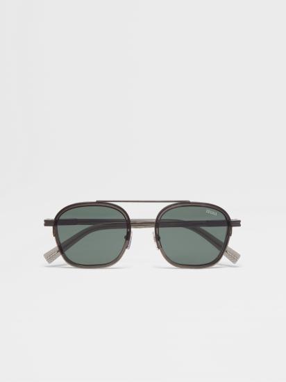 Ermenegildo Zegna (EZ0231-20N) 51 |  Unisex Yeşil Güneş Gözlüğü
