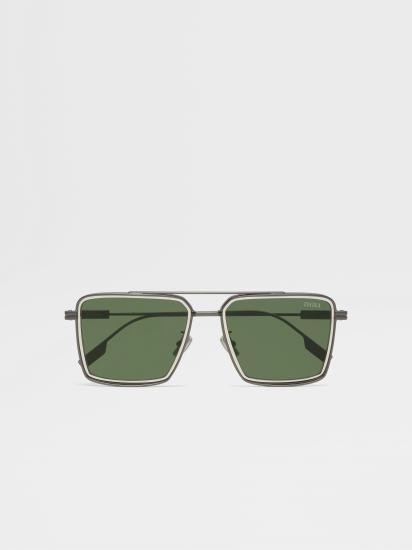 Ermenegildo Zegna (EZ0257-09R) 56 | Polarize Unisex Yeşil Güneş Gözlüğü