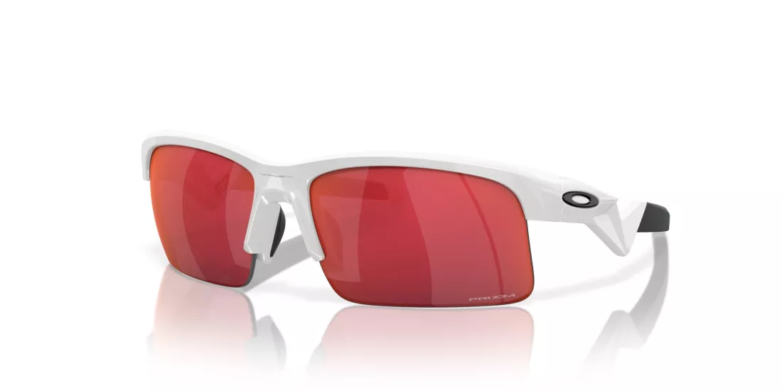 Oakley CAPACITOR PRIZM (OJ9013-901303) | Unisex Çocuk Beyaz Güneş Gözlüğü