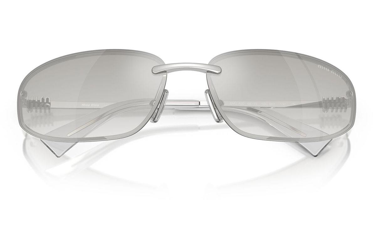 Miu Miu MU A50S (1BC8H1) 69 | Kadın Gri Güneş Gözlüğü