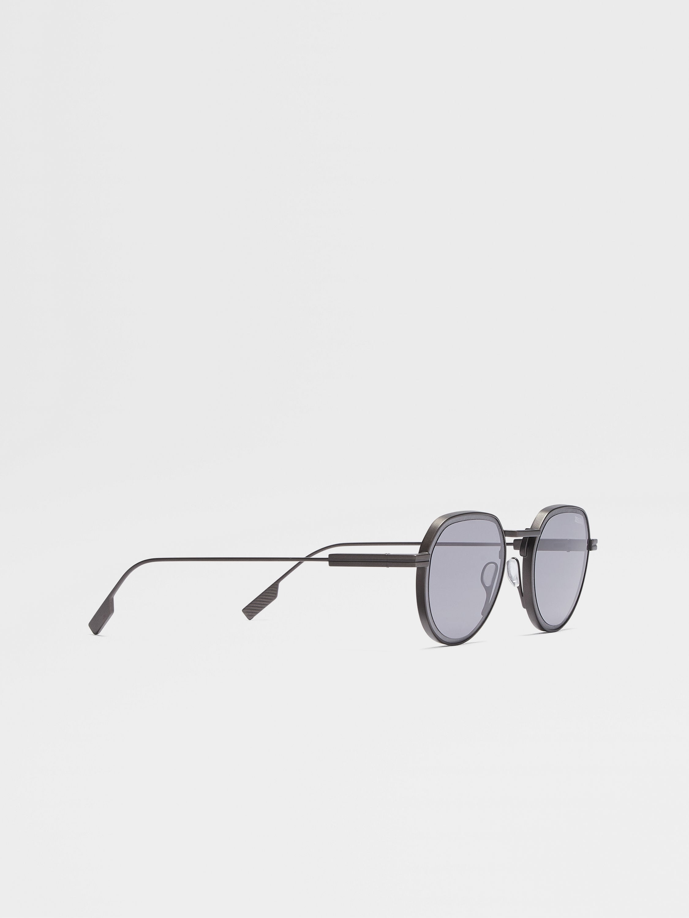 Ermenegildo Zegna (EZ0244-09A) 52 | Unisex Gri Güneş Gözlüğü