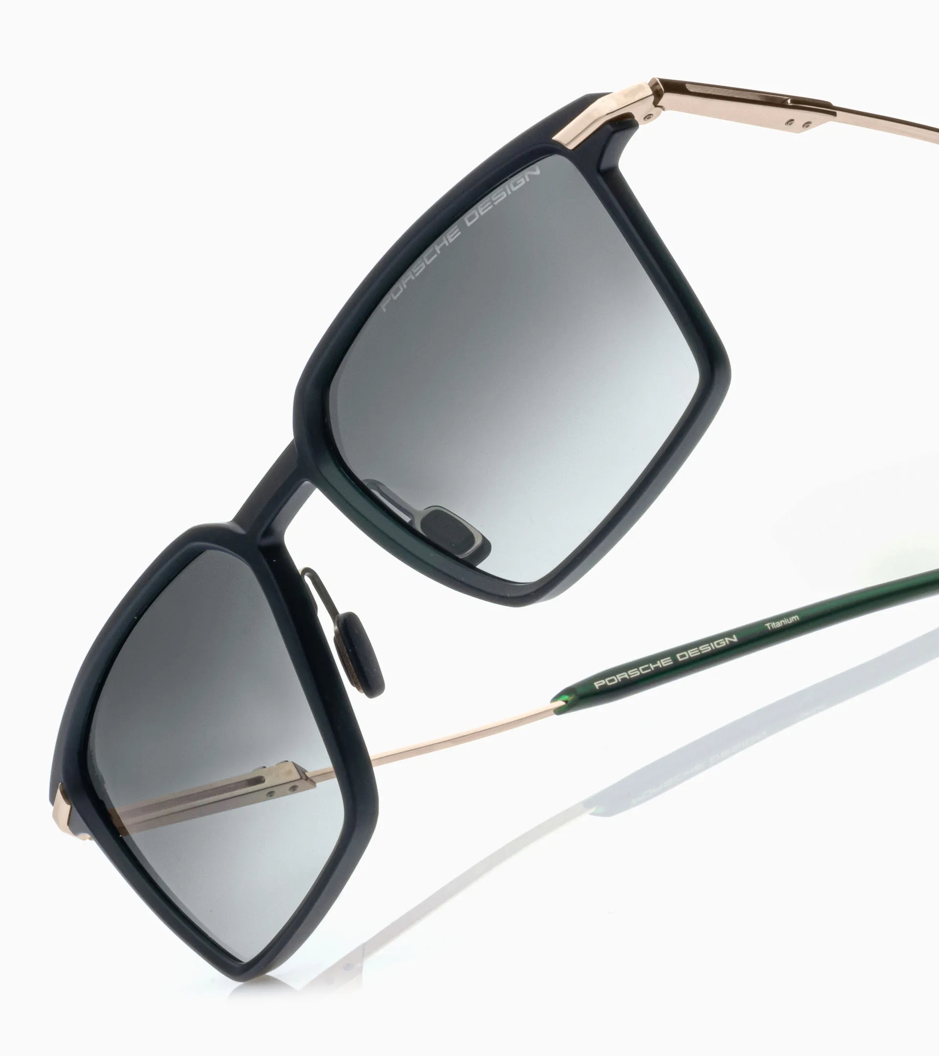 Porsche Design P8986 C | 55 Titanyum Erkek Gri Güneş Gözlüğü