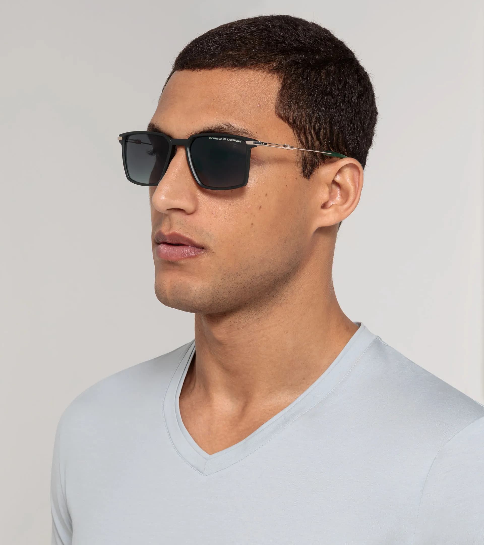 Porsche Design P8986 C | 55 Titanyum Erkek Gri Güneş Gözlüğü