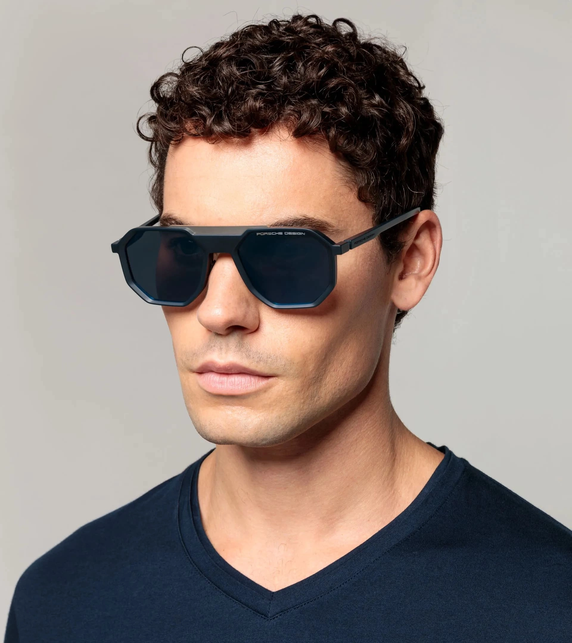 Porsche Design P8981 C | 55 Unisex Mavi Güneş Gözlüğü